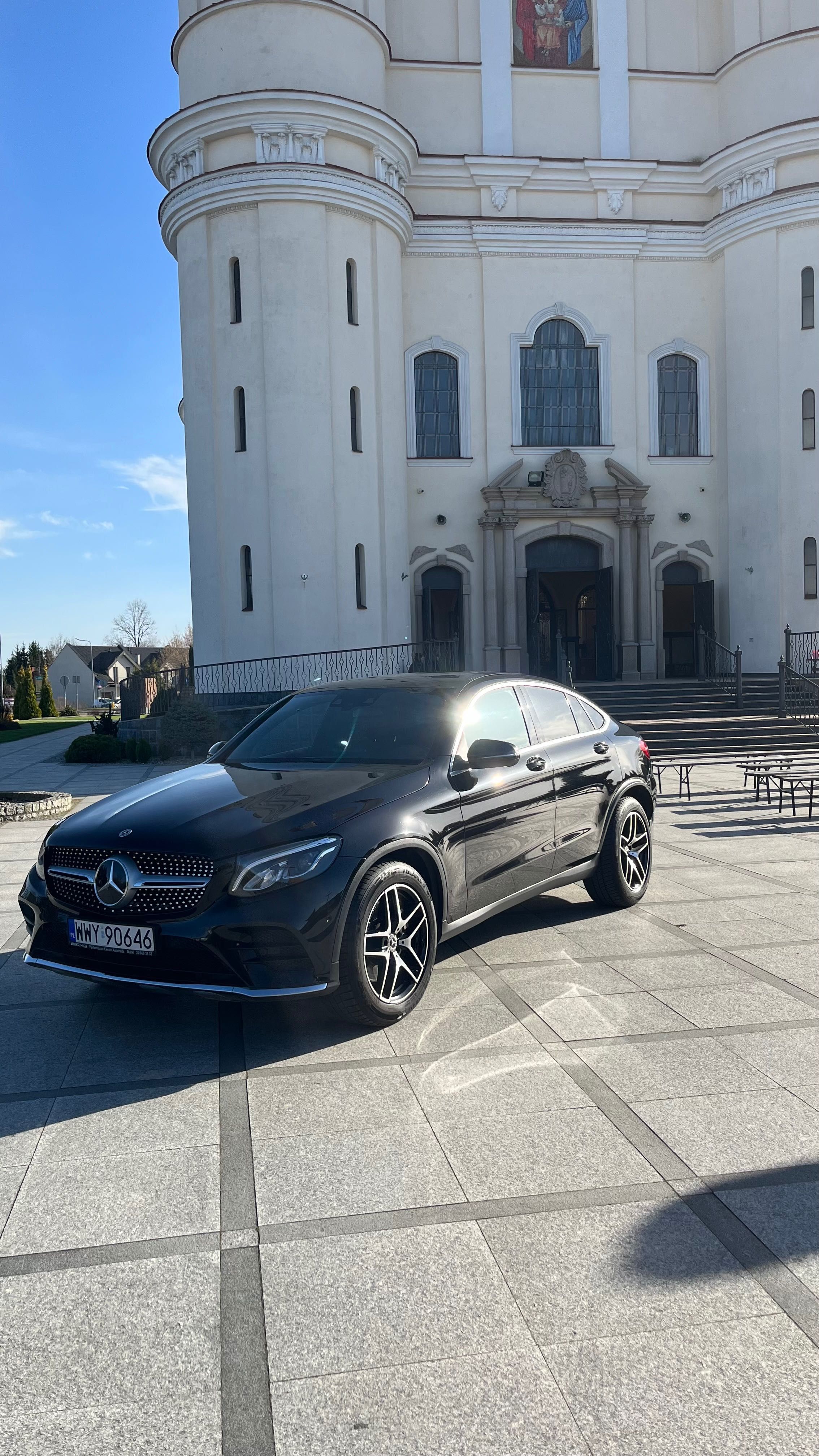 Zawiozę do ślubu mercedesem glc coupe