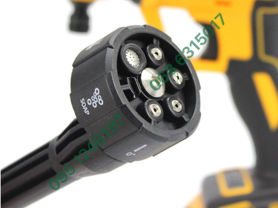 Аккумуляторная ручная мойка DeWalt DCPW550B 36V 6Ah давление 26 бар