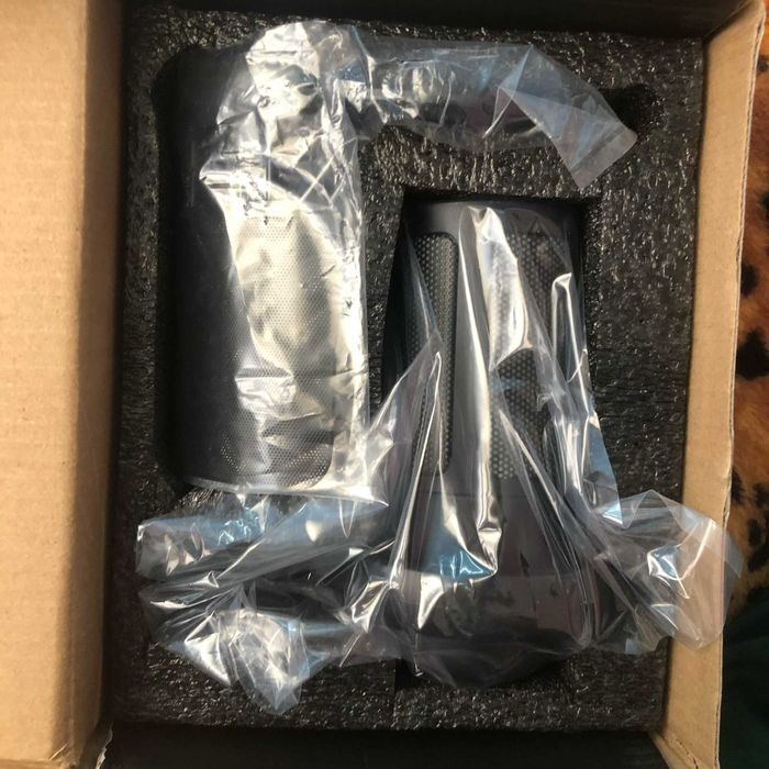 Микрофон с RGB подсветкой на стойке трансмиттер (мікрофон, штатив)