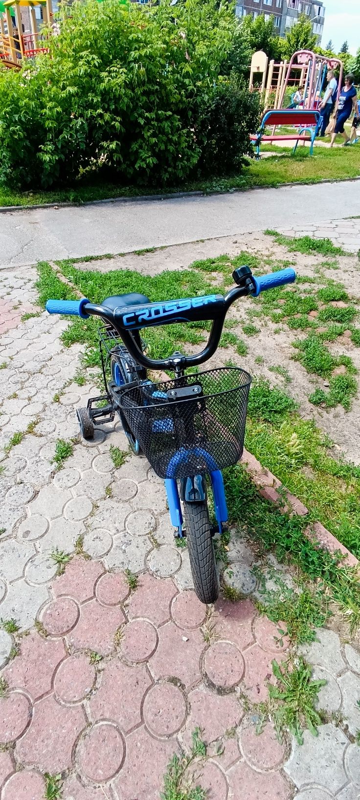 Дитячий двоколісний велосипед Rocky Crosser-13 12" з корзинкою