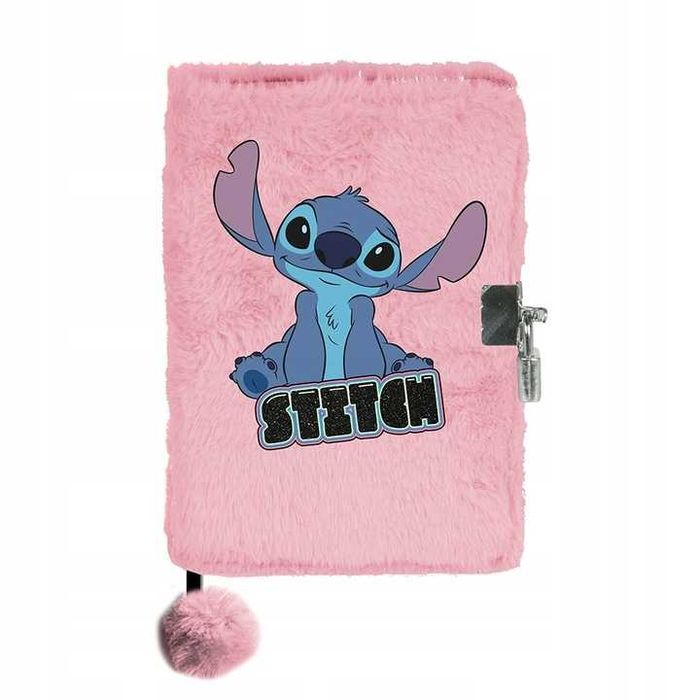 Pamiętnik pluszowy STICH Paso Lilo i Stitch różowy