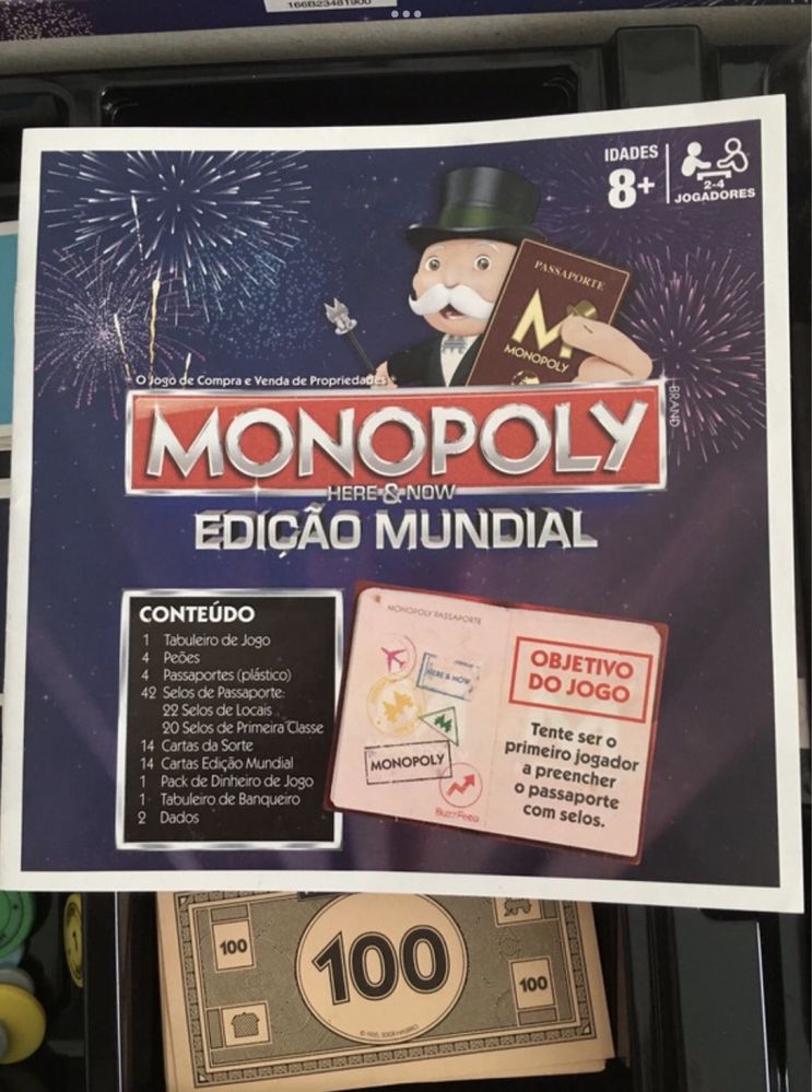 Jogo Monopoly edição mundial