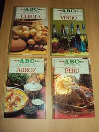 Conj. 8 livros - Coleção "ABC da Cozinha"