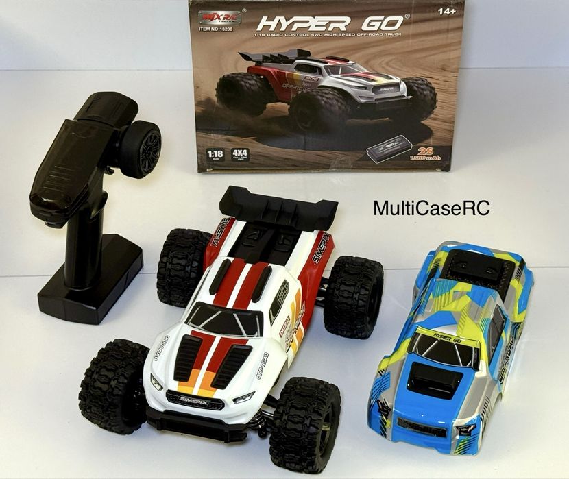 Машинка на радіокеруванні MJX Hyper Go 18208 / машинка на пульті 1:18
