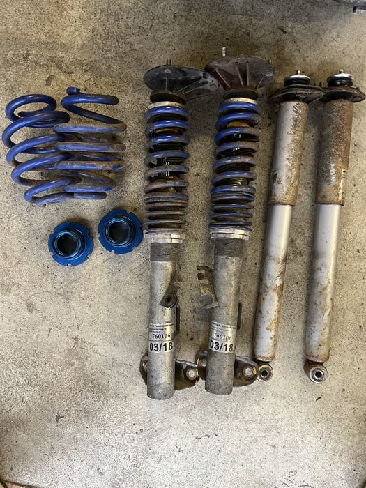 Bmw e36 zawieszenie gwintowane JOM,gwint,acentryczne poduszki