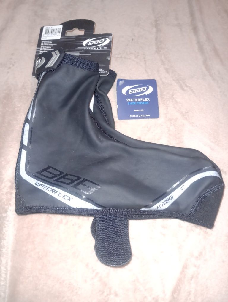 Ochraniacze ocieplacze nowe na buty rowerowe BBB 39 40