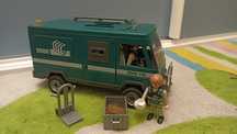 Playmobil City Action 5566 Transporter pieniędzy auto samochód
