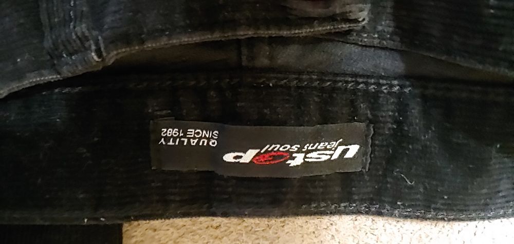 Мужские микровельветовые джинсы  US TOP