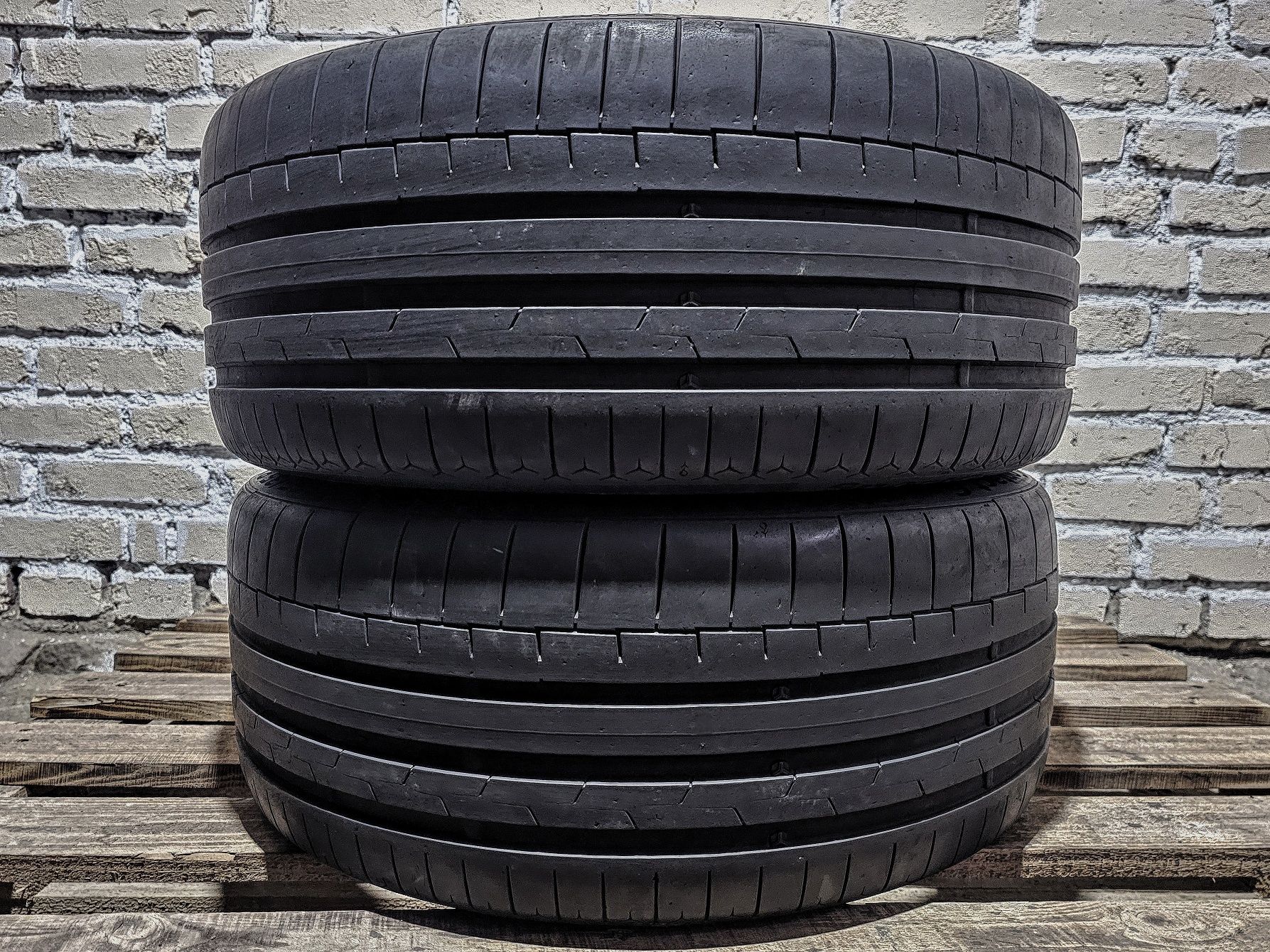 Пара 255/35r19 Continental | 7mm | 2021 | Czech | Преміум шини | Ідеал