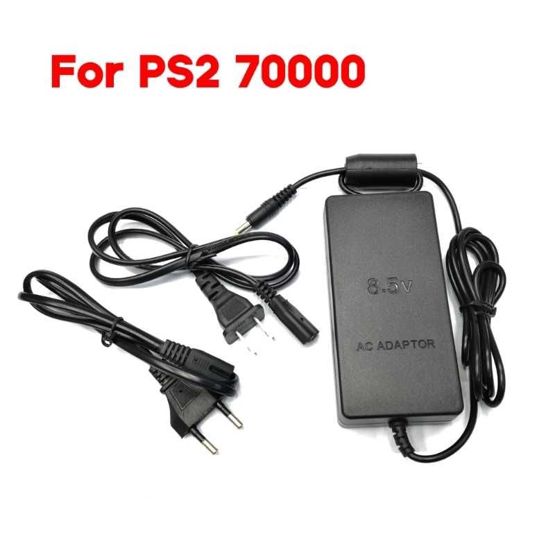 Carregador PS2 Playstation 2 8.5v Consola PS2 cabo alimentação NOVO