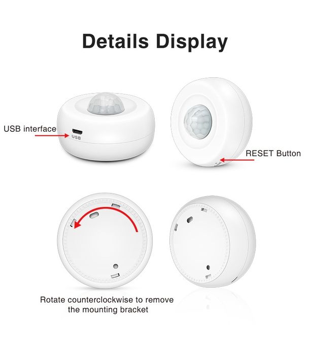 Умный Wi-Fi Датчик Движения