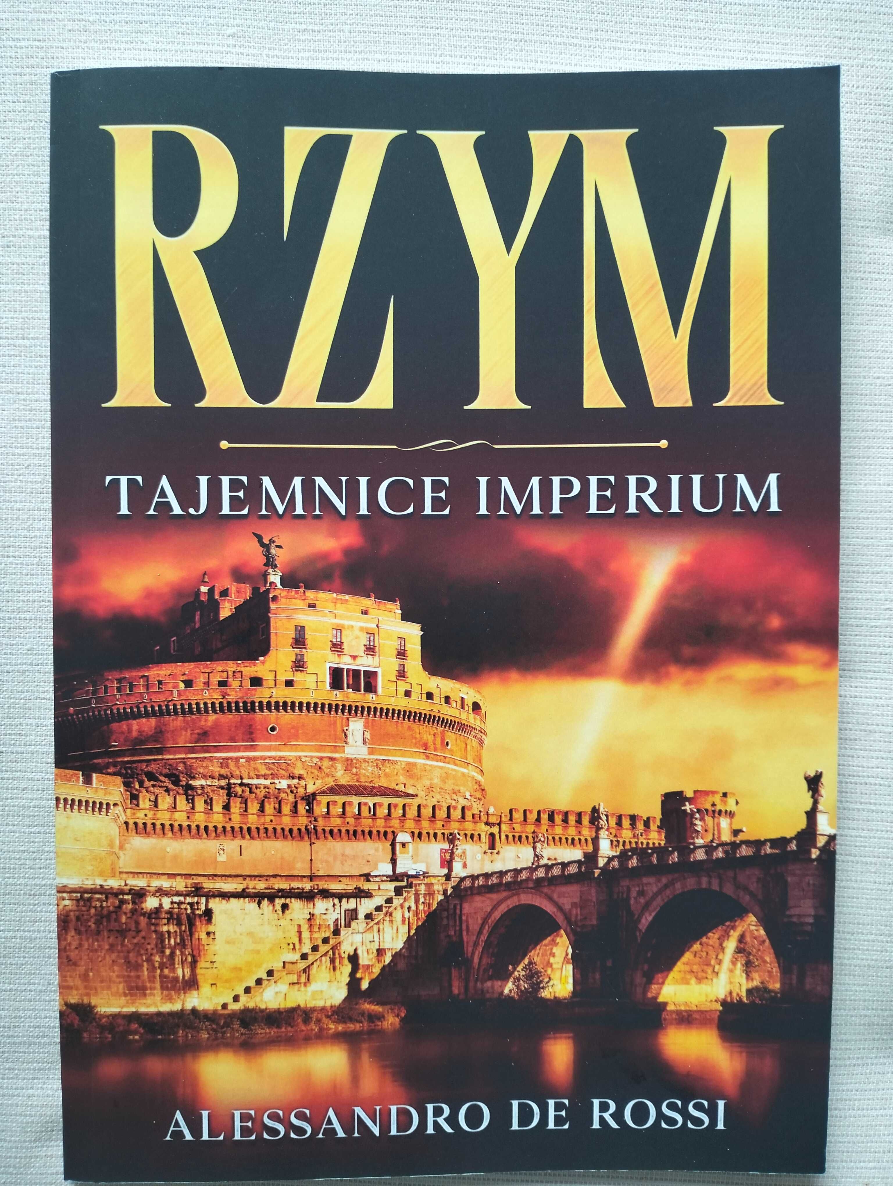 Rzym Tajemnice Imperium Alessandro de Rossi Gdańsk nowa