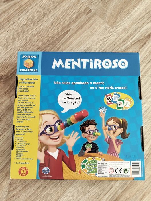 Jogo divertido O mentiroso