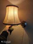 Lampa ścienna lampka PRL