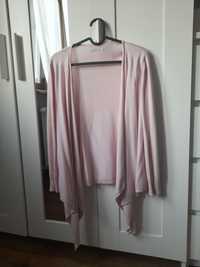 sweter pudrowo-różowy