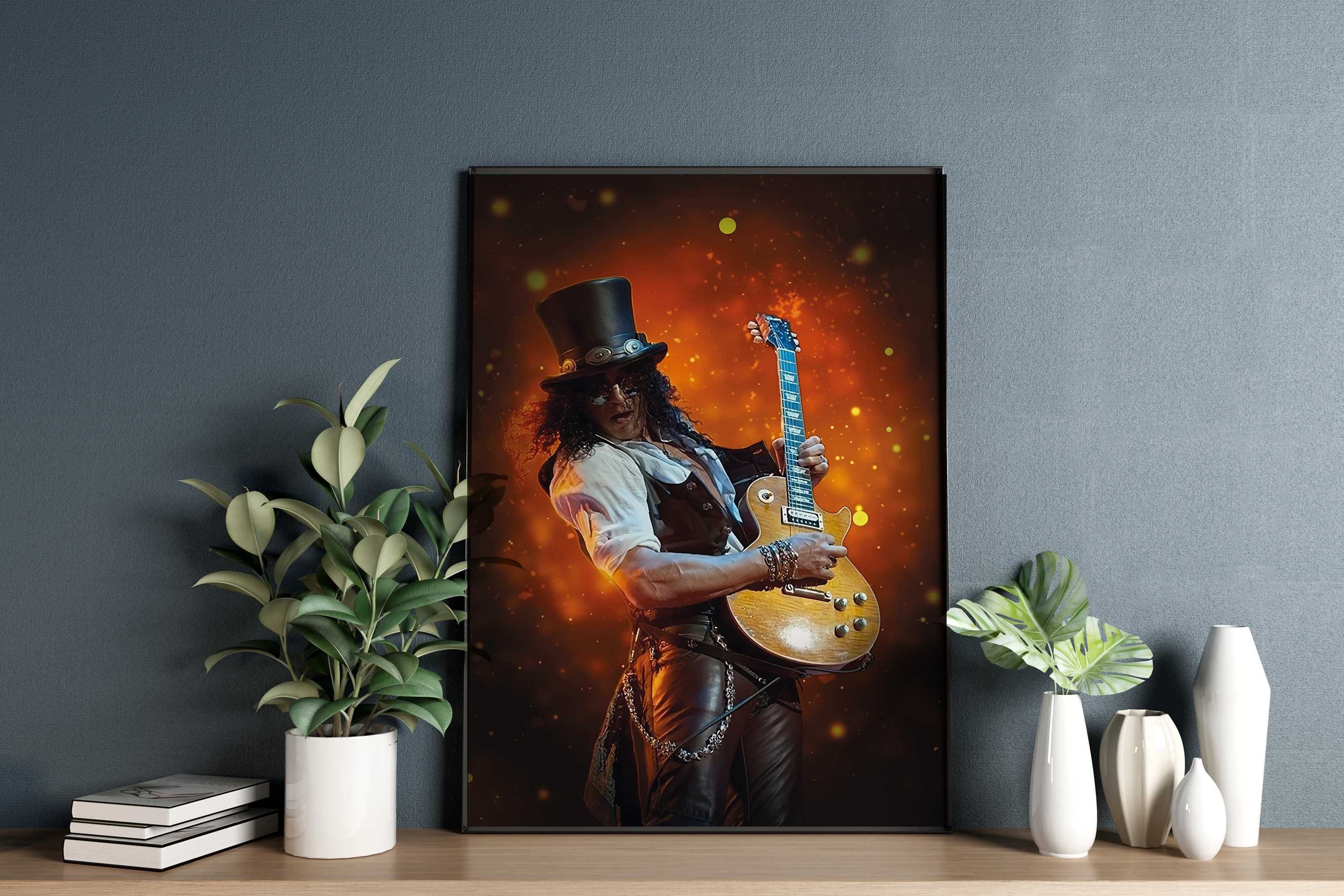 Plakat A3 Slash Guns and Roses