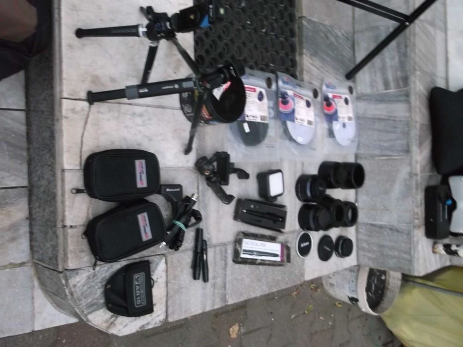 torba myśliwska i statywy do telefonów