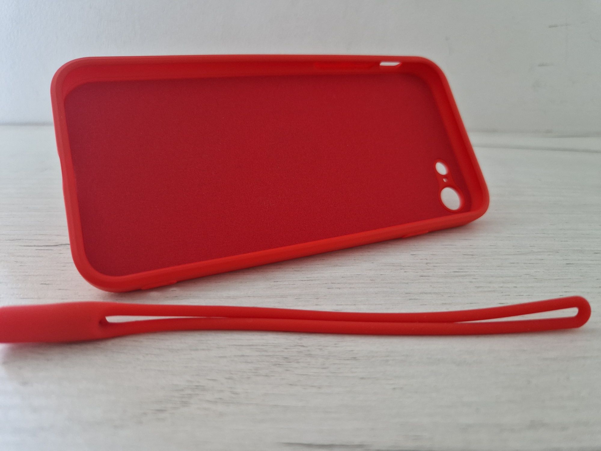 Etui Vennus Silicone Ring do Iphone 7/8/SE 2020/SE 2022 Czerwony