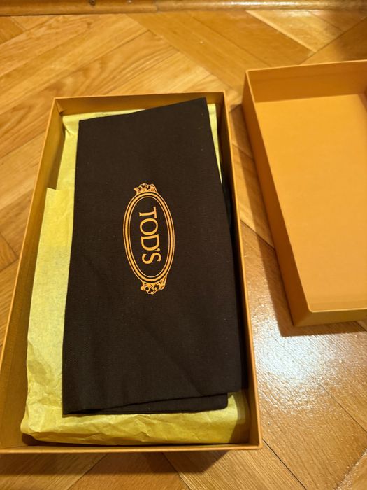 Granatowe Mokasyny Tod’s