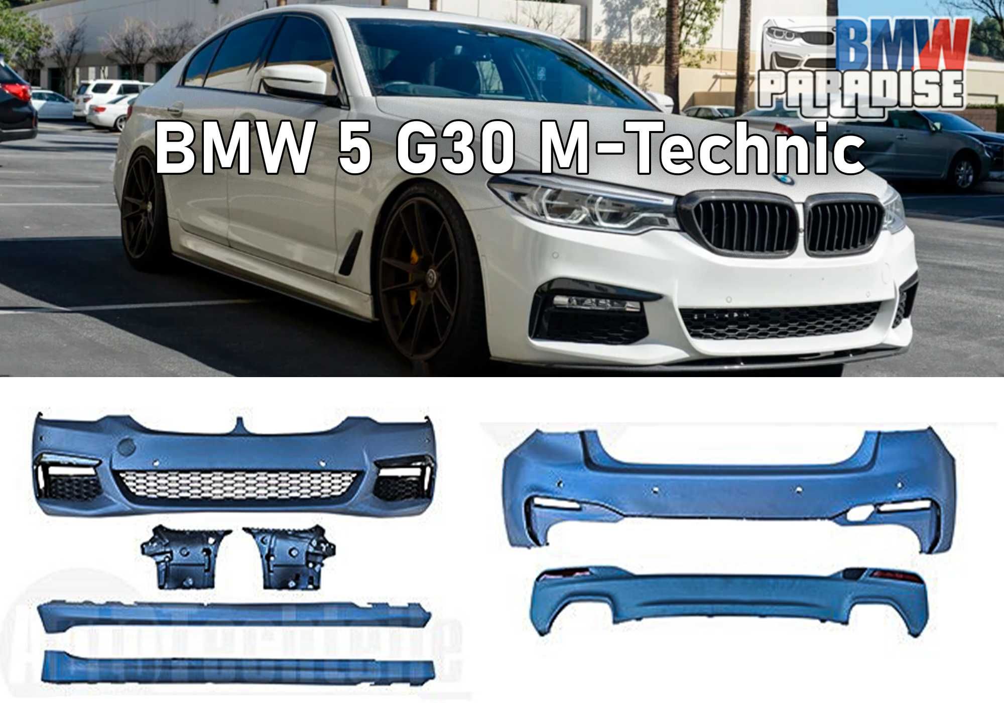 M-Technic Обвес BMW G30 (2016–2020) Бампера + пороги + все решетки