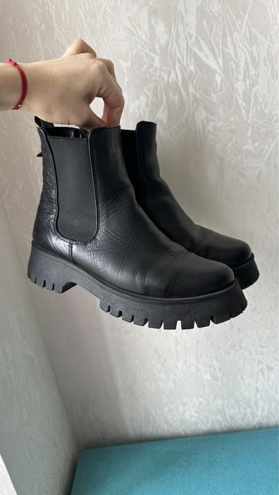 Челси Ботінки Santini жіночі, натуральна шкіра