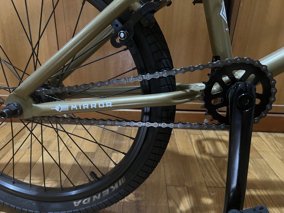 Bicicleta BMX crianca bronze