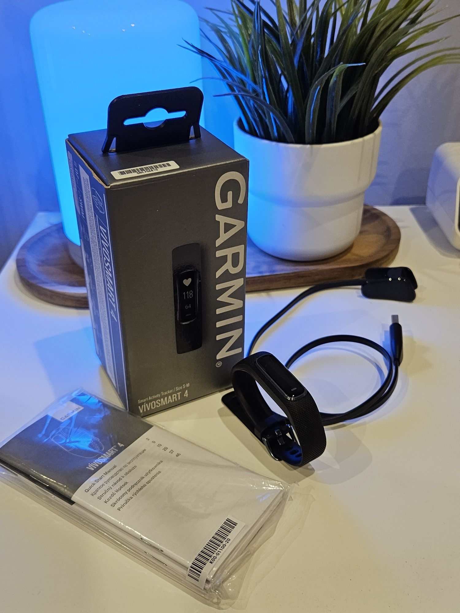 Garmin Vivosmart 4 – NOWA, otwarte pudełko