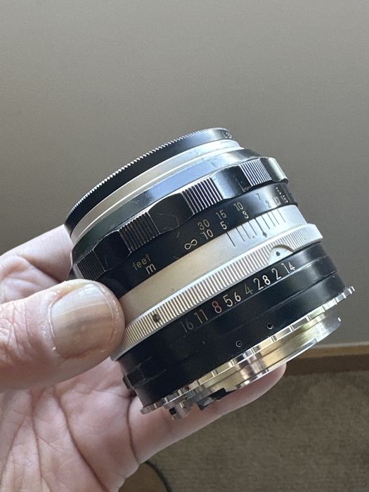 Lente 50 1.4 nikkor - manual focus