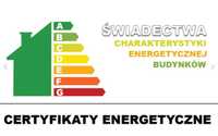 Świadectwa charakterystyki energetycznej budynku, audyty energetyczne