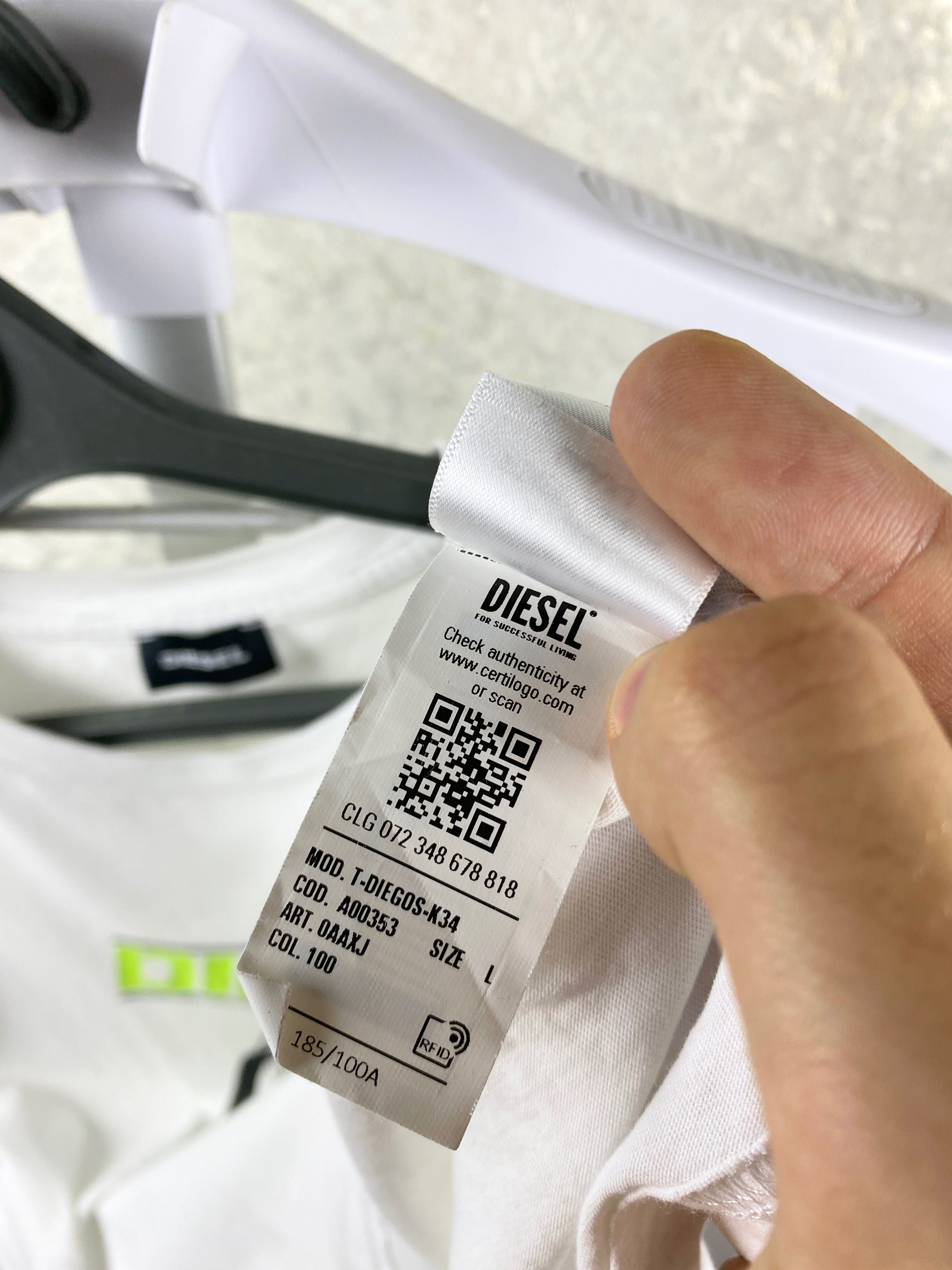 Мужская футболка DIESEL T-Diegos-K34 из новых коллекций M/L