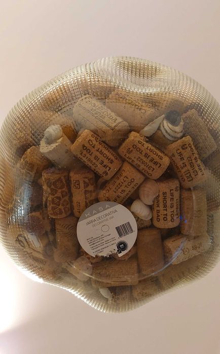 Jarra Decorativa Redonda 28 cm diâmetro