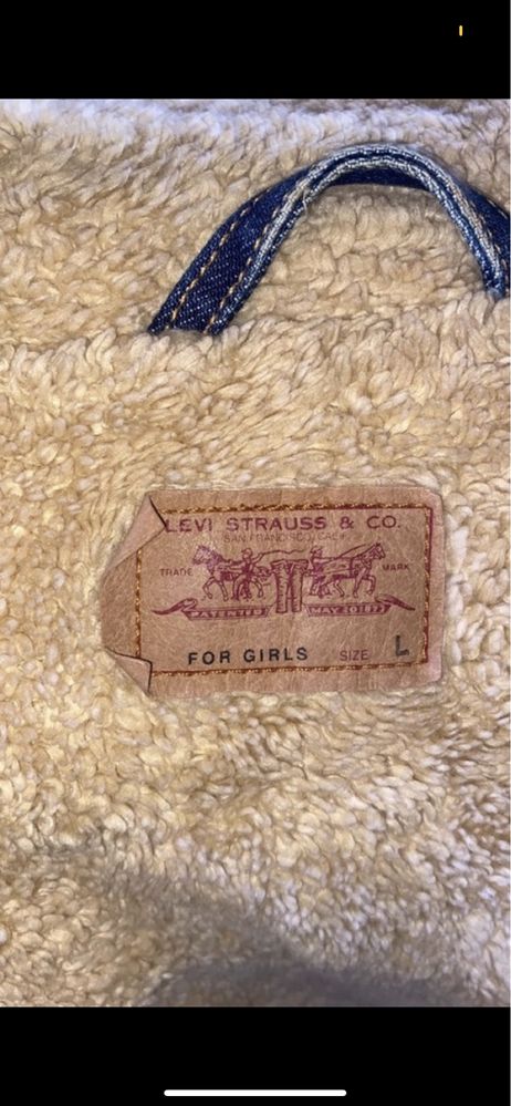 casaco levis vintage único