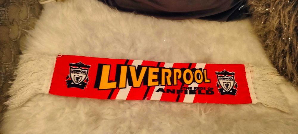 Mini szalik dwustronny Liverpool