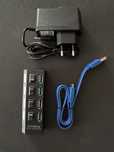 HUB USB 3.0 Rozdzielacz 4 portow