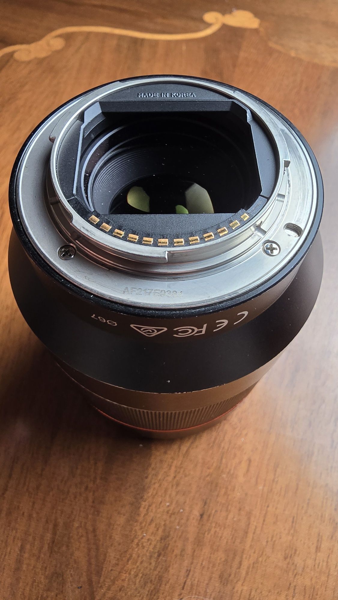 Samyang FE 50 f1.4 Крутий світлосильний об'єктив для sony a7iii, a7iv