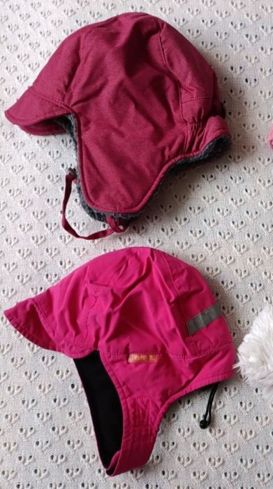 Термо шапка Reima демі шапочка з мериносової вовни ушанка шерсть