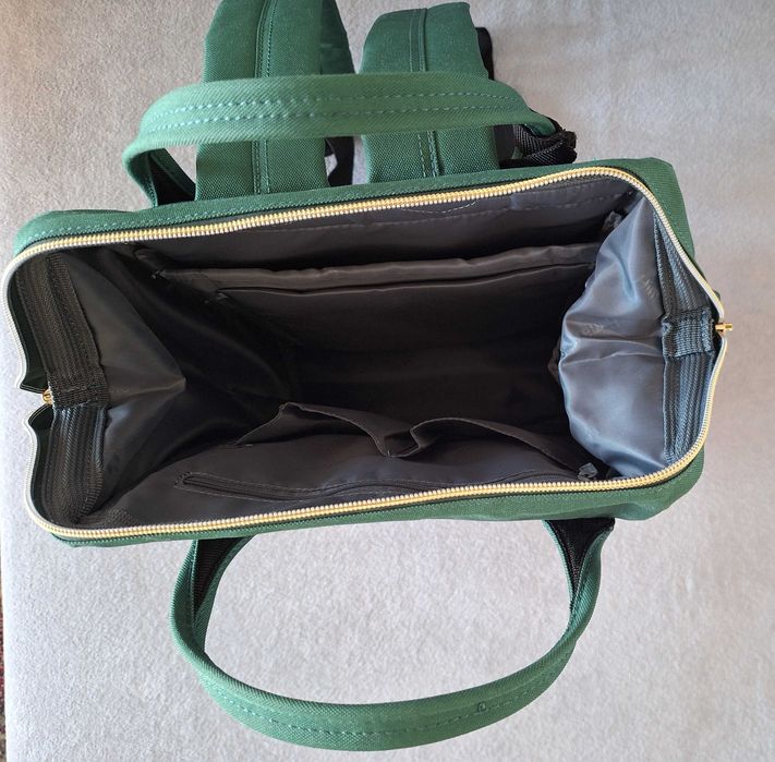 Plecak Himawari No. 8 Classic M - butelkowa zieleń  na laptop