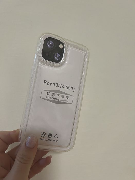 Яохол прозорий на айфон 13/14.