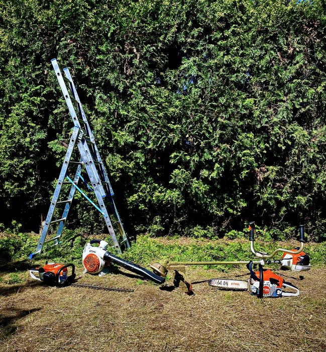 Usługi ogrodnicze, koszenie trawy, mycie kostki brukowej i elewacji