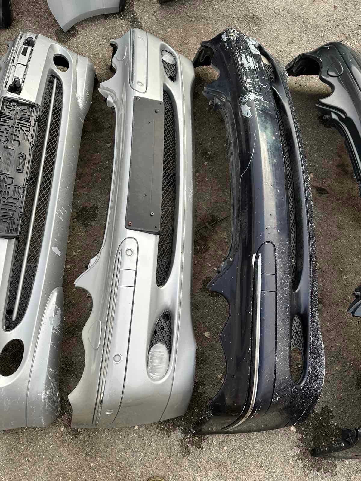 Бампер передній Mercedes W203 дорестайл рестайл