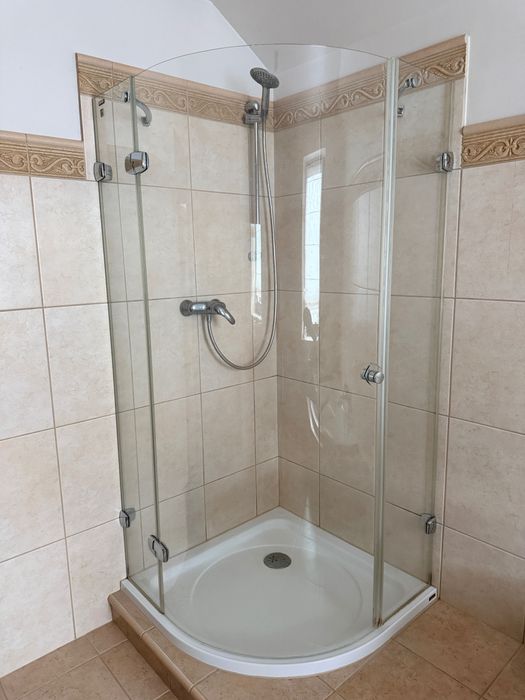 Prysznic kabina szklana brodzik zestaw tanio