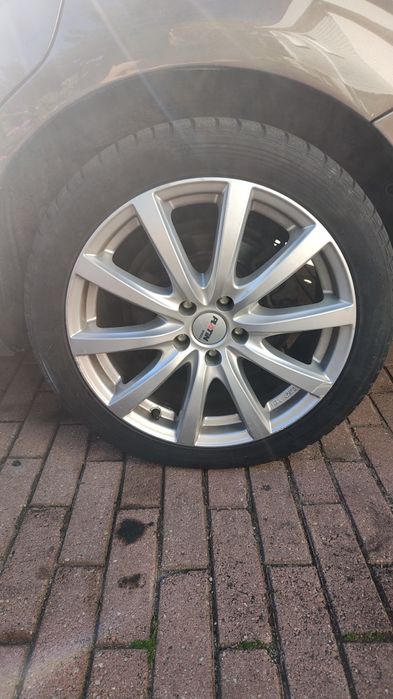 Koła felgi ford 5x108 r18 235/45 Platin