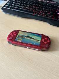 konsola PSP 3004 czerwona PRZEROBIONA