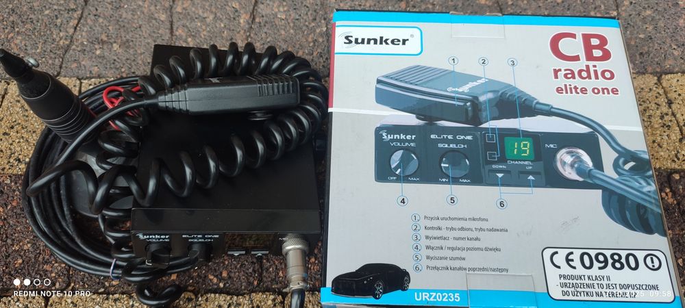 CB radio Sunker .