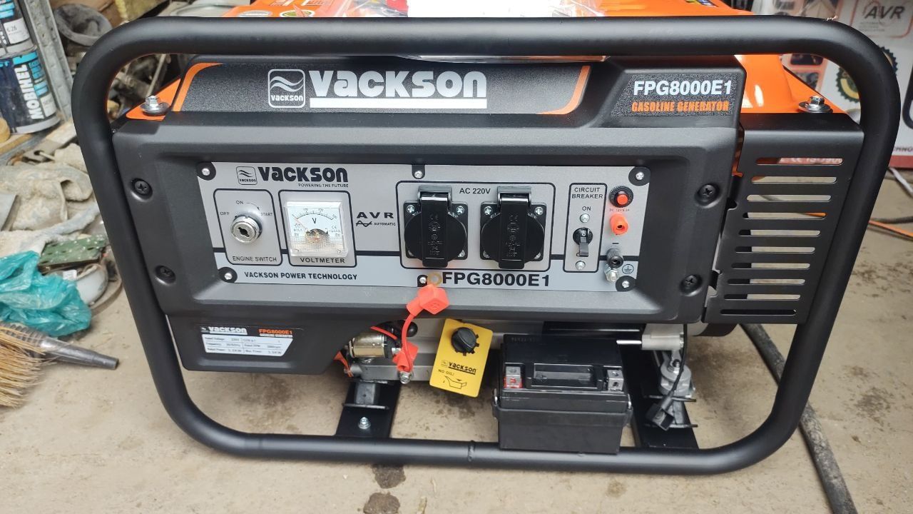 Генератор VACKSON FPG8000E1 3-3.8 kw
