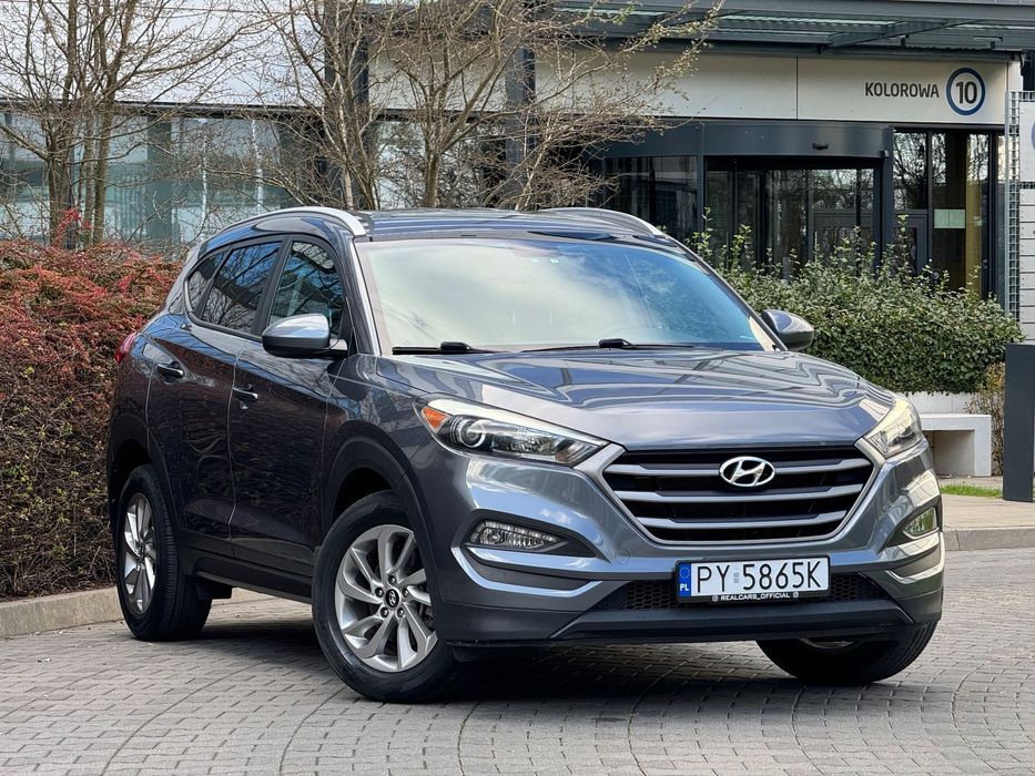 Hyundai Tucson 2016r. 2.0 GDI 166KM 105tys km. 4X4 BEZWYPADKOWY*SERWISOWANY