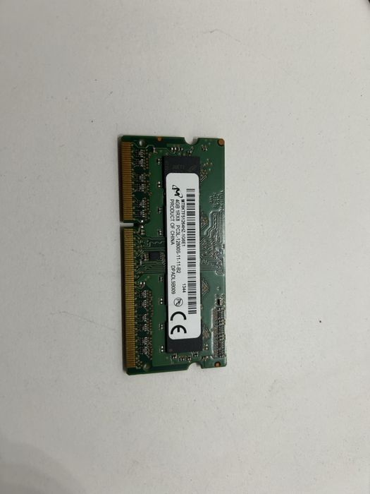 Pamięć ram DDR3 MICRON 4GB 1Rx8 PC3L 12800S
