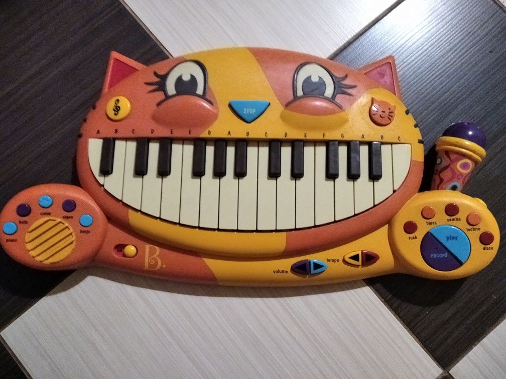 Музыкальная Игрушка Котофон Battat BX1025Z детское пианино синтезатор