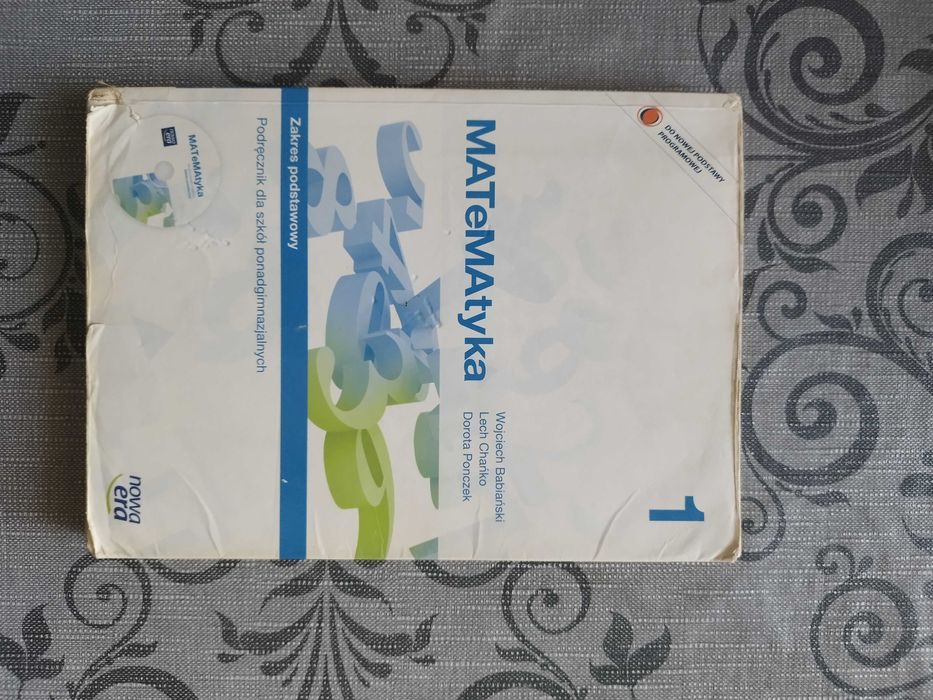 Książka - Matematyka 1 p. podstawowy (Wojciech Babiański, Chańko)