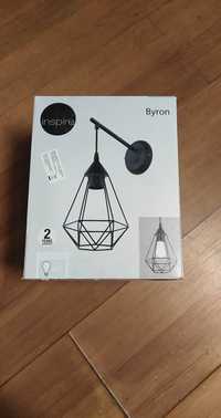 Lampa wisząca Byron czarna E27 Inspire